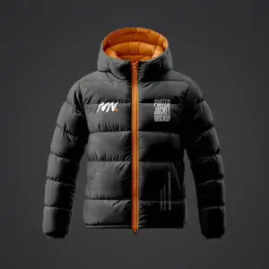 Free Puffer Jacket Mockup (PSD)